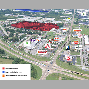 Kirkland Real-Estate Important Property Regions Aerial Highlight Graphic